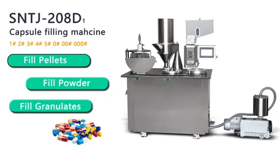Semi Automatic Capsule Filling Machine Pharmaceutical Capsule Filler 