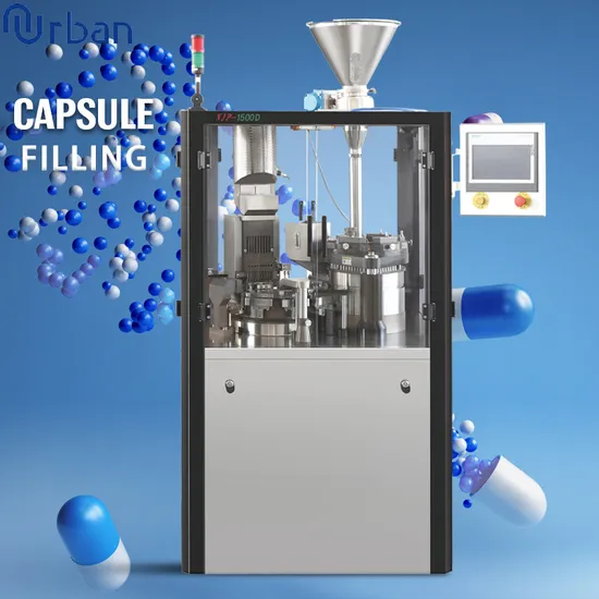 Touch Screen Capsule Filler Equipment Meet GMP Requirements 