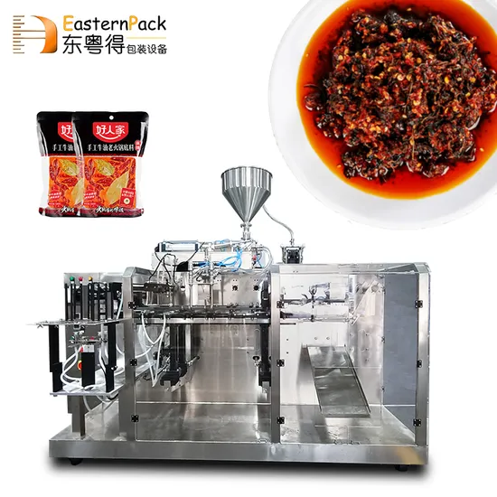 Horizontal Doybag Packing Machine for Coffee and Garlic Paste 