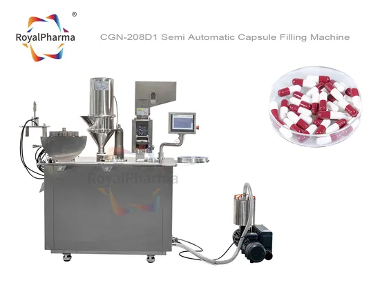 Pharmaceutical Laboratory Hard Gelatin Semi Automatic Capsule Filling Machine (CGN208