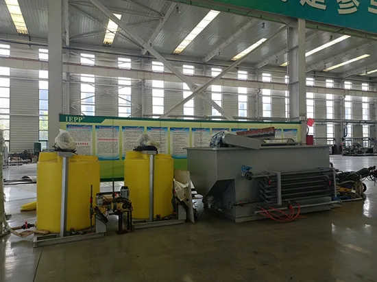 Automat Dose Sewage Treatment System Sludge Screw Dehydrator Matching Equipment 
