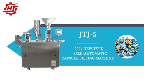 Manufacturing Processing Machinery of Semi Automatic Capsule Filling Machine for Pharmacy 