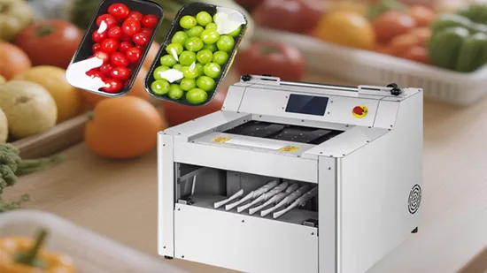 小型キノコラップ包装機 半自動野菜/果物/肉/ラップ包装機