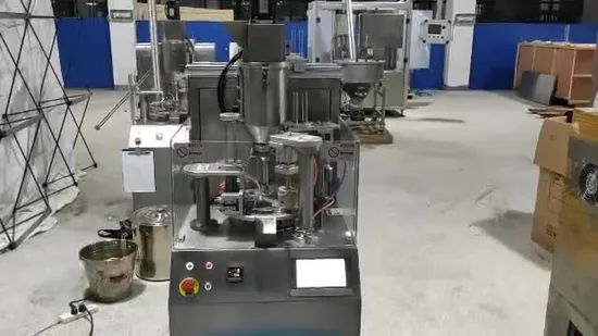全自動サーボコーヒーカプセル充填シール機