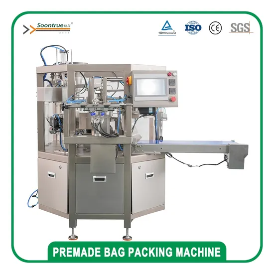 Fill Doybag Secondary Packaging Machines Automatic Coffee Sugar Stick Spice Pre Made Pouch Packing Machine 