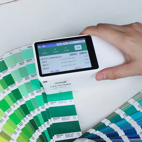Ls176 Handheld Digital Color Matching Equipment with Spectrum Colorimeter D/8 Aperture Spectro Colorimeter 