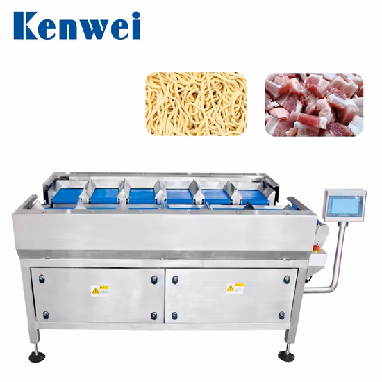12ヘッド計量機付き半自動麺包装機