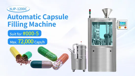 Njp 1200c 全自動医薬品粉末カプセル充填カプセルカプセル充填機