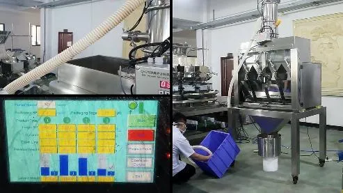 半自動低価格全自動1kg 2kg袋米粉包装機計量・包装材料用真空包装機