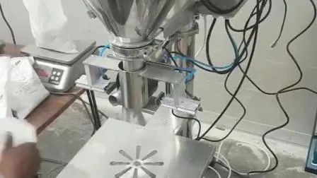 半自動スクリューオーガー粉末計量充填包装機械