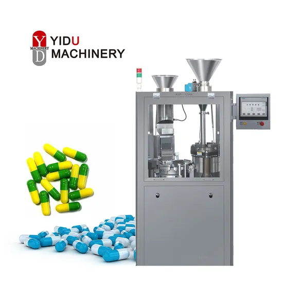 Automatic Hard Gelatin Pharmaceutical Pill Encapsulation Machinery Njp